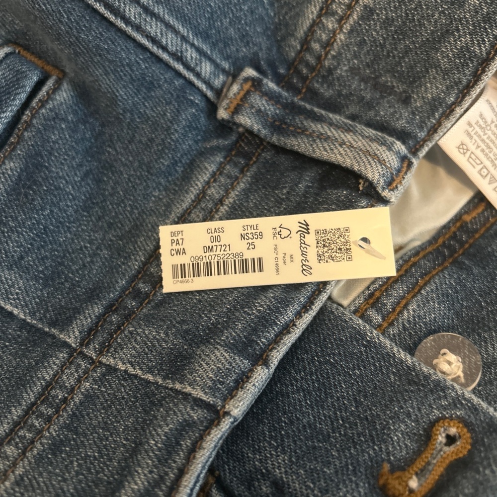 Madewell tapered denim trousers - Picture 5 of 5